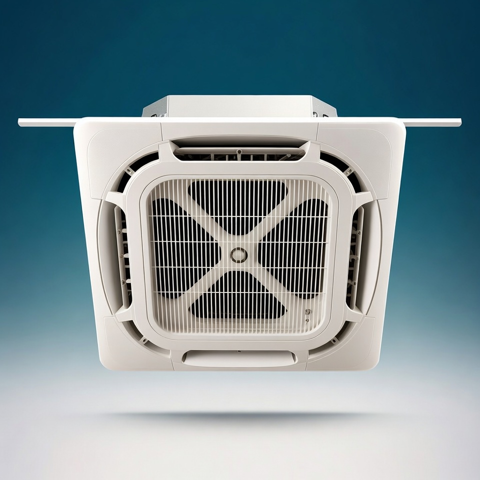 HeyBreeze Pro Cassette 24000 BTU Commercial Ceiling AC | Offices & Retail