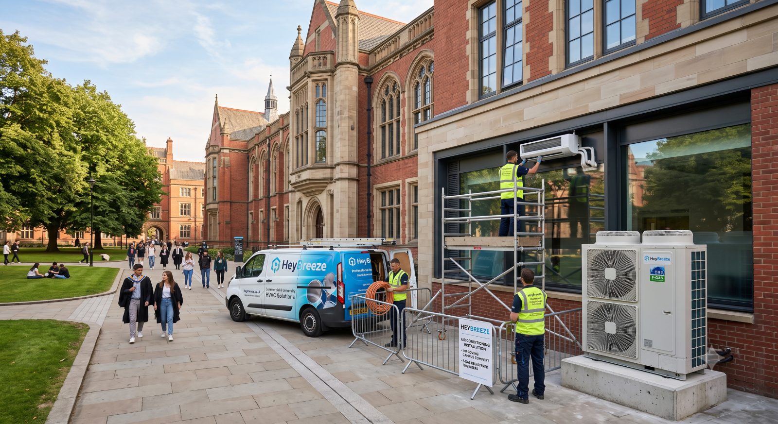 Air Conditioning & Ventilation Solutions for UK Universities