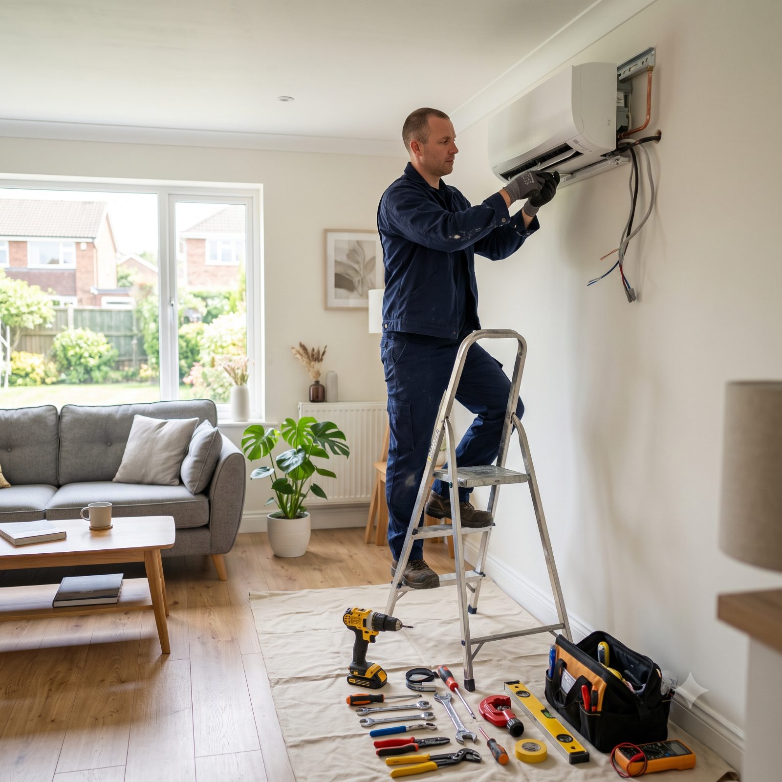 HeyBreeze Standard Air Conditioning Installation Service | F-Gas Registered