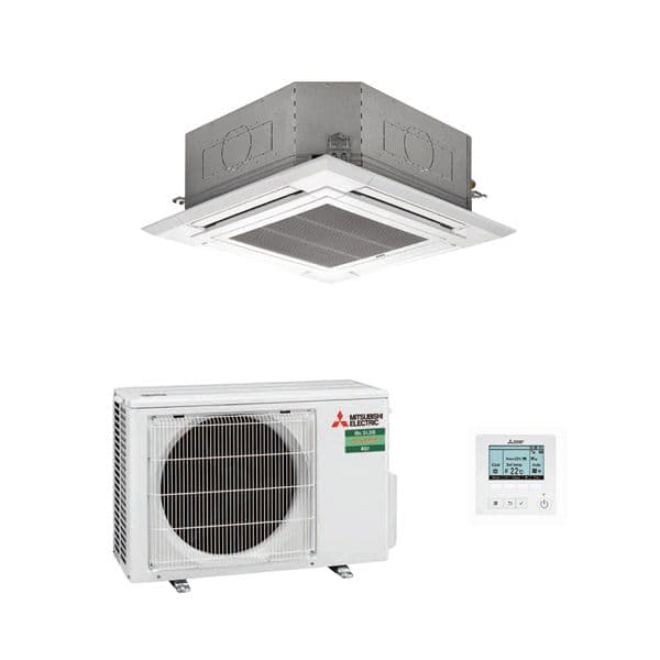 mitsubishi-electric-air-conditioning-pla-m140ea-cassette-heat-pump